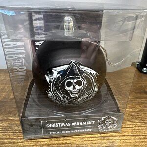 Kurt Adler Sons Of Anarchy Christmas Ornament‎ 20th Century Fox 2013 Skull